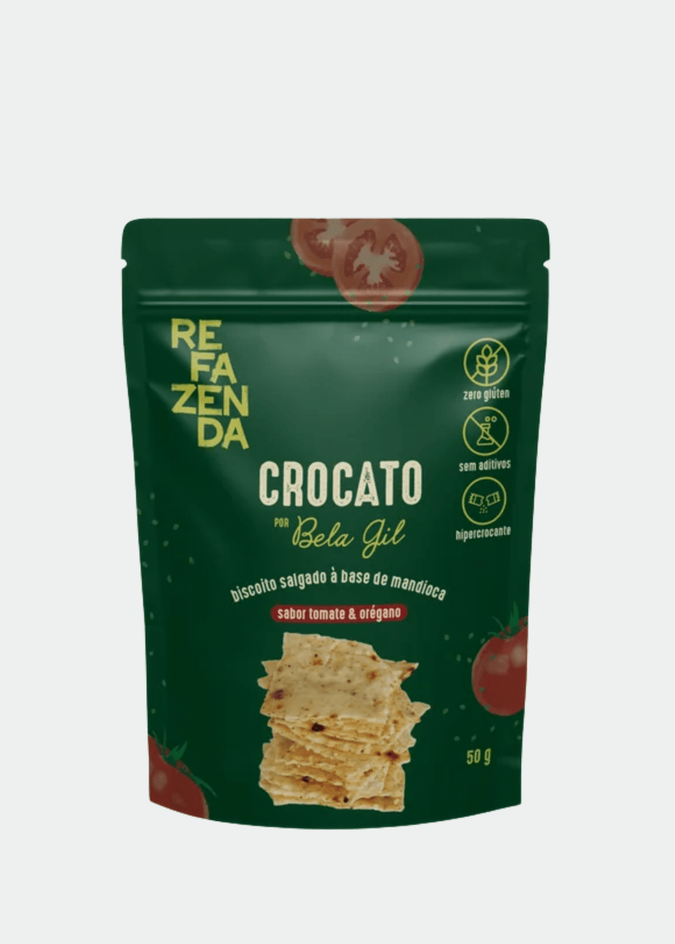 Crocato Tomate e Orégano Refazenda - 50g